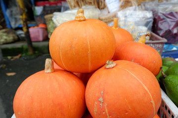 fresh pumpkin is ready for consumption