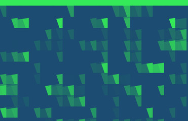 Abstract Shapes Two Tone Color Background Tabloid 11x17