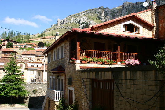 Pancorbo. Village of Burgos. Spain