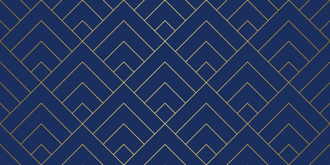 Naadloze geometrische vierkanten patroon