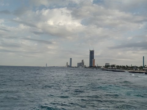 Jeddah Corniche / Coast Line, Saudi Arabia