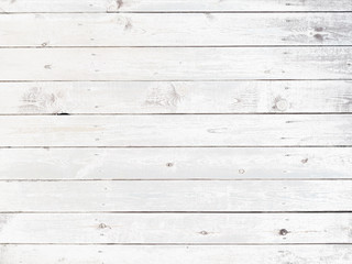 Wooden planks background white color