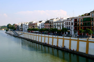 Obraz premium Triana. Sevilla. Andalusia. Spain. Year 2001
