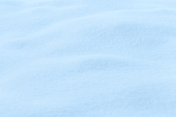 background of fresh snow texture in blue tone