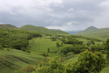 Fototapeta premium landscape in the mountains