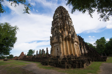 Fototapeta na wymiar thailand Ancient City, Sukhothai Historical Park