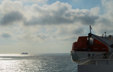 Schiffsverkehr Ärmelkanal Ship Traffic English Channel 