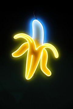 Colourful neon lights