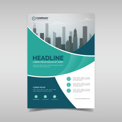 Modern corporate flyer template