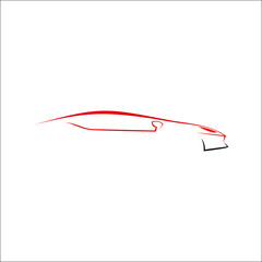 Car Simple Logo Design