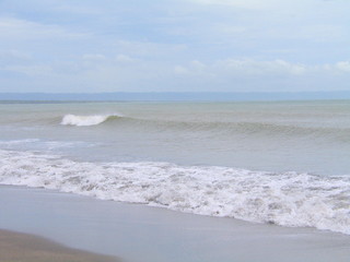 Surfing in Bali. Indonesia. Asia. Year 2000