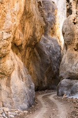 Fototapeta na wymiar rock formations in cave