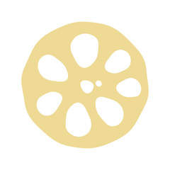 レンコンの断面