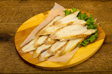 Eel sashimi