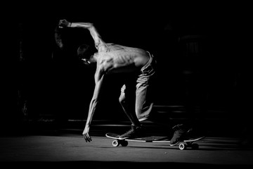 skater in the city © svetlin