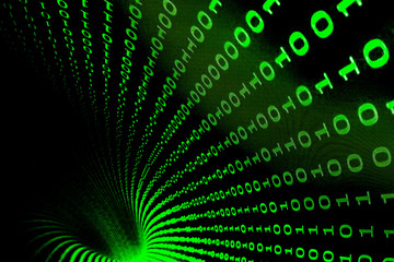 Background matrix style.Green is dominant color.code in green color.data in binary code.computer virus and hacker screen wallpaper.