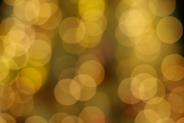 abstract background with bokeh lights
