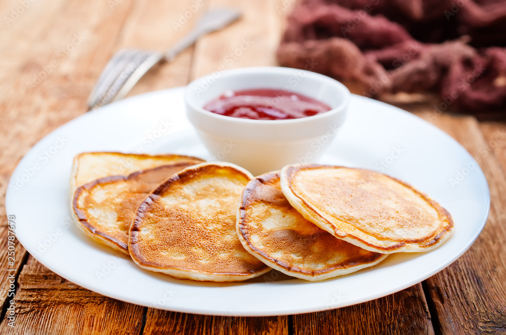 Wall mural sweet pancakes