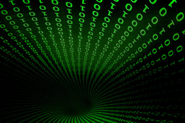 Background matrix style.Green is dominant color.code in green color.data in binary code.computer virus and hacker screen wallpaper.