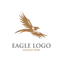 Obraz premium eagle logo designs simple elegant
