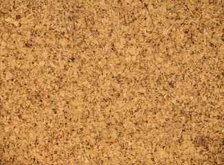 cork-board background texture.