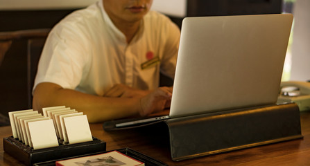 receptionist Computer