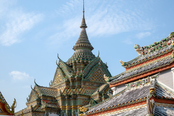 Wat Pho in Bangkok,, Thailand