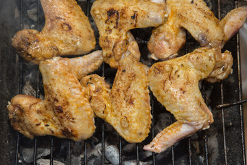 Fried,Roast chicken wings