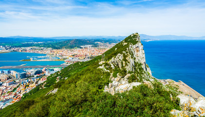 The rock of Gibraltar