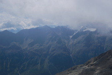 Bergwelt (Alpen) in Sölden, Tirol, Österreich