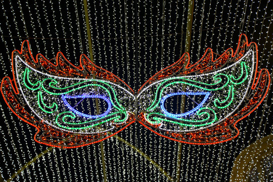 Carnival bokeh lights - Powered by Adobe