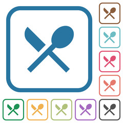 Dining simple icons