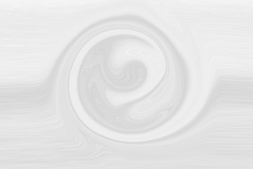 Drawing of a wave of white and gray color. Background with stains and curved lines.