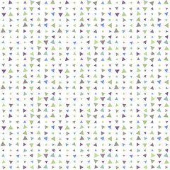 Abstract seamless pattern background with multi-colored varied triangles.