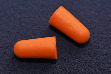 new earplug  isolated 