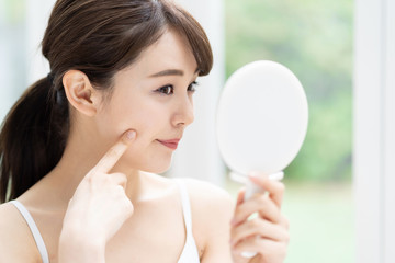 attractive asian woman beauty image