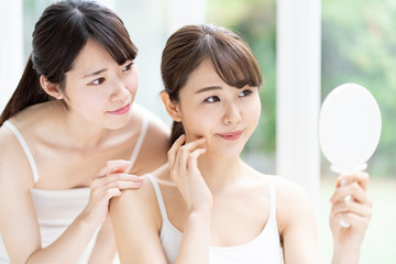 attractive asian woman beauty image