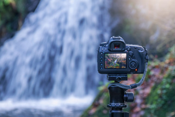 Wasserfall fotografiern