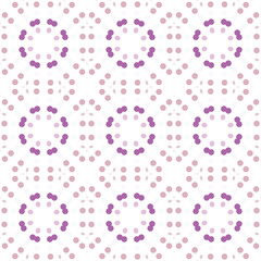 Seamless abstract pattern background with a variety of colored circles.