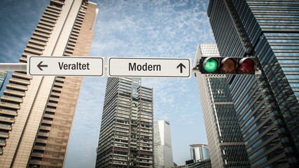Schild 393 - Modern