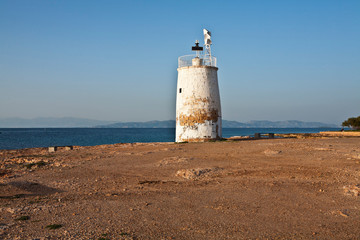 Fototapeta na wymiar island lighthouse view