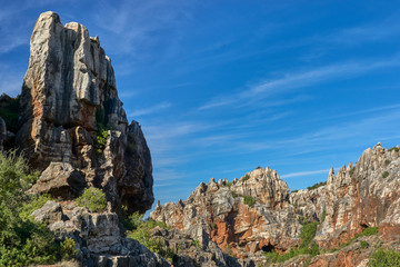 Cerro del Hierro, Natural Park. Sierra Norte of Seville. Andalusia, Spain