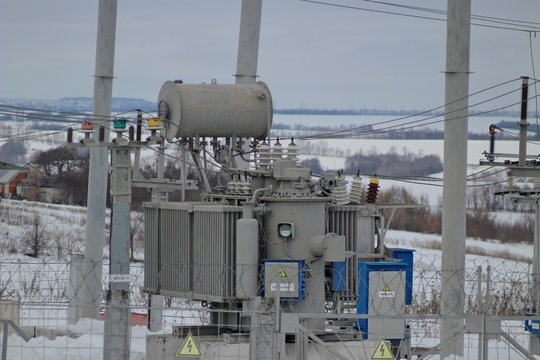 electric transformer substation