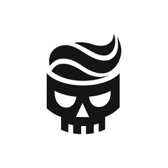 Abstract Skulls Logo icon