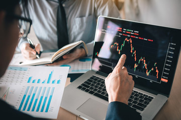 Investors are pointing to laptops that have investment information stock markets and partners...