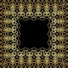 Abstract floral pattern 