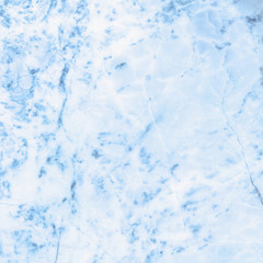 Abstract blue natural marble texture background High resolution or design art work,White stone floor pattern for backdrop or skin luxurious.