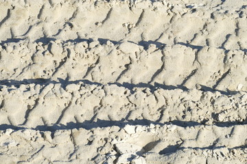 Sand, Braune Sandfläche
