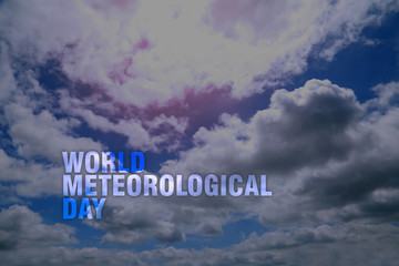 World meteorological day