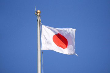 Fototapeta na wymiar 日本国旗 日の丸 